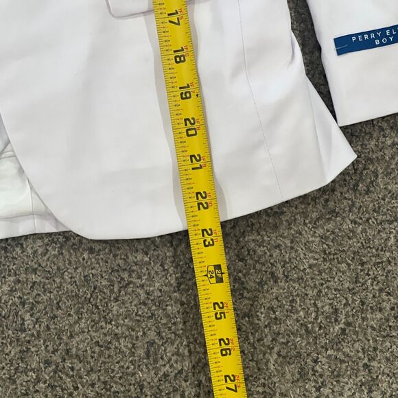 NWT! Perry Ellis Boy PB363-04 White 3 Pieces Suit - Boys Size 10 - MSRP $249 - Picture 11 of 13